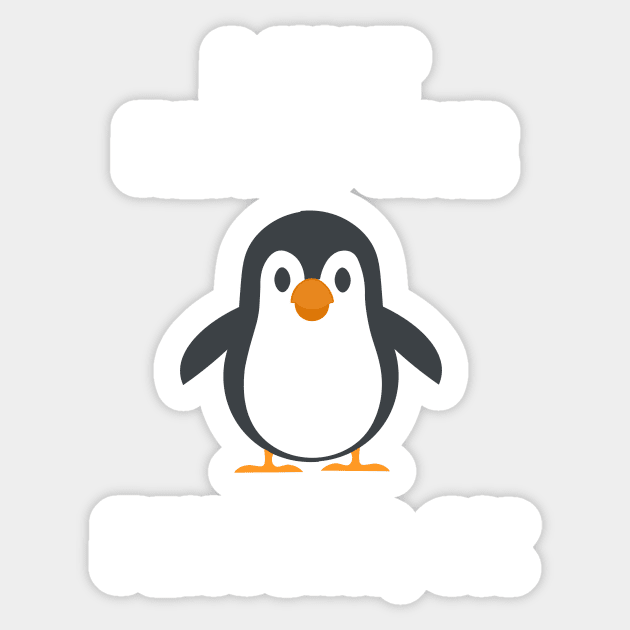 I just really like Penguins, ok Sticker by TEEPHILIC